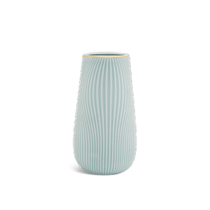 Bình hoa Zen 30 cm (KN-K1) - Bình hoa - Men Ngọc Sương Mờ (vàng)