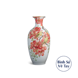 Bình hoa 40 cm - Chim & Hoa Phượng